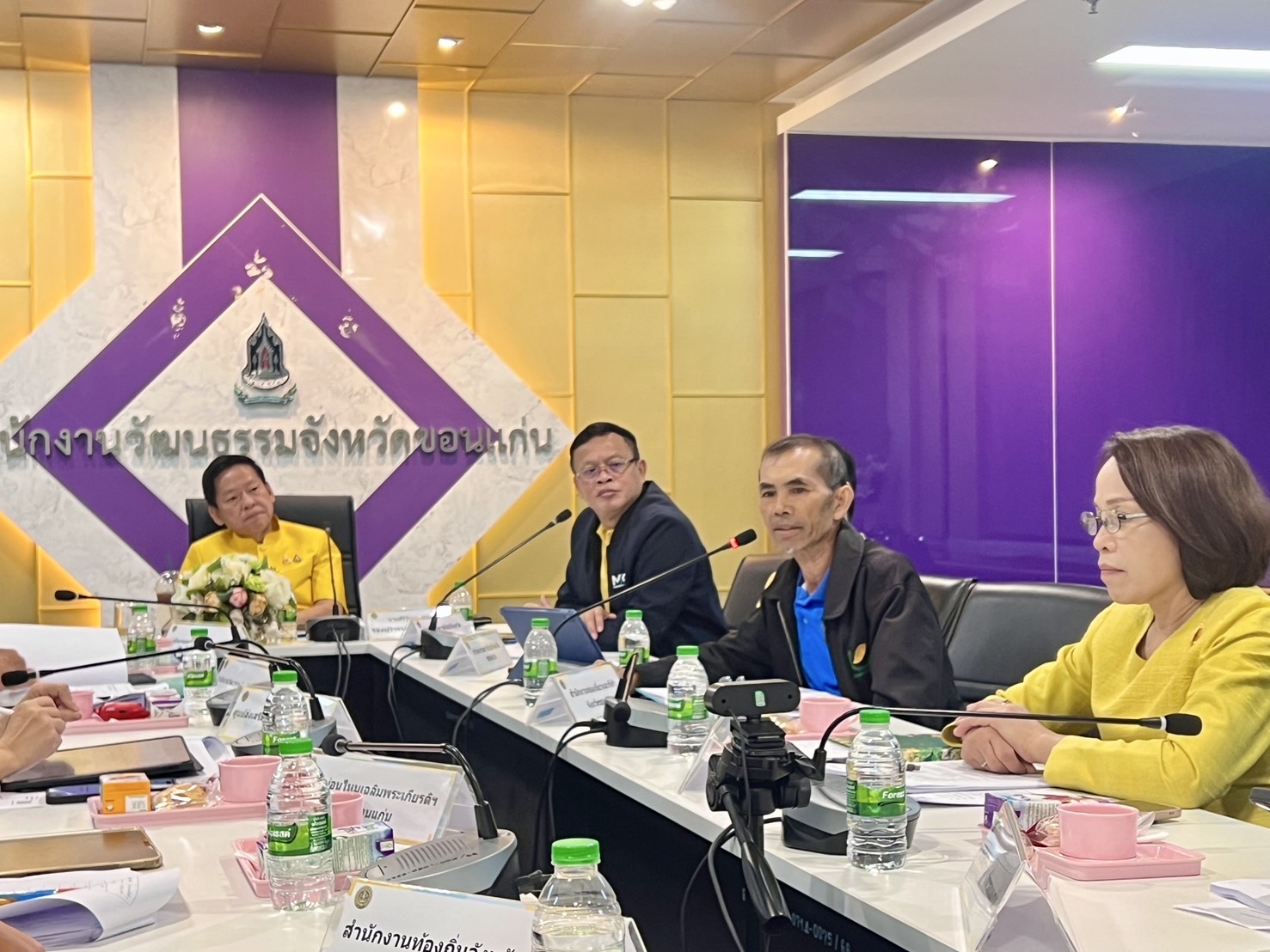 พช.ขอนแก่น : พาณิชย์ขอนแก่นจัดประชุมคณะกรรมการอำนวยการ GI “มะม่วงน้ำดอกไม้สีทองบ้านแฮด”