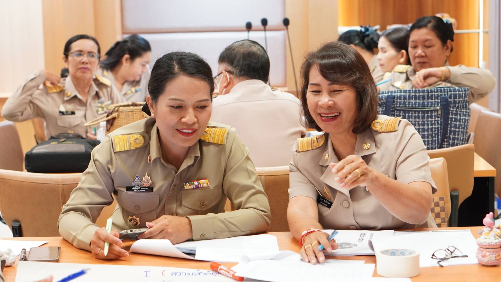พช.ขอนแก่น : ประชุมเชิงปฏิบัติการจัดทำแผนพัฒนาชุมชนเชิงพื้นที่แบบบูรณาการ สำนักงานพัฒนาชุมชน จังหวัดขอนแก่น ประจำปีงบประมาณ พ.ศ. 2568