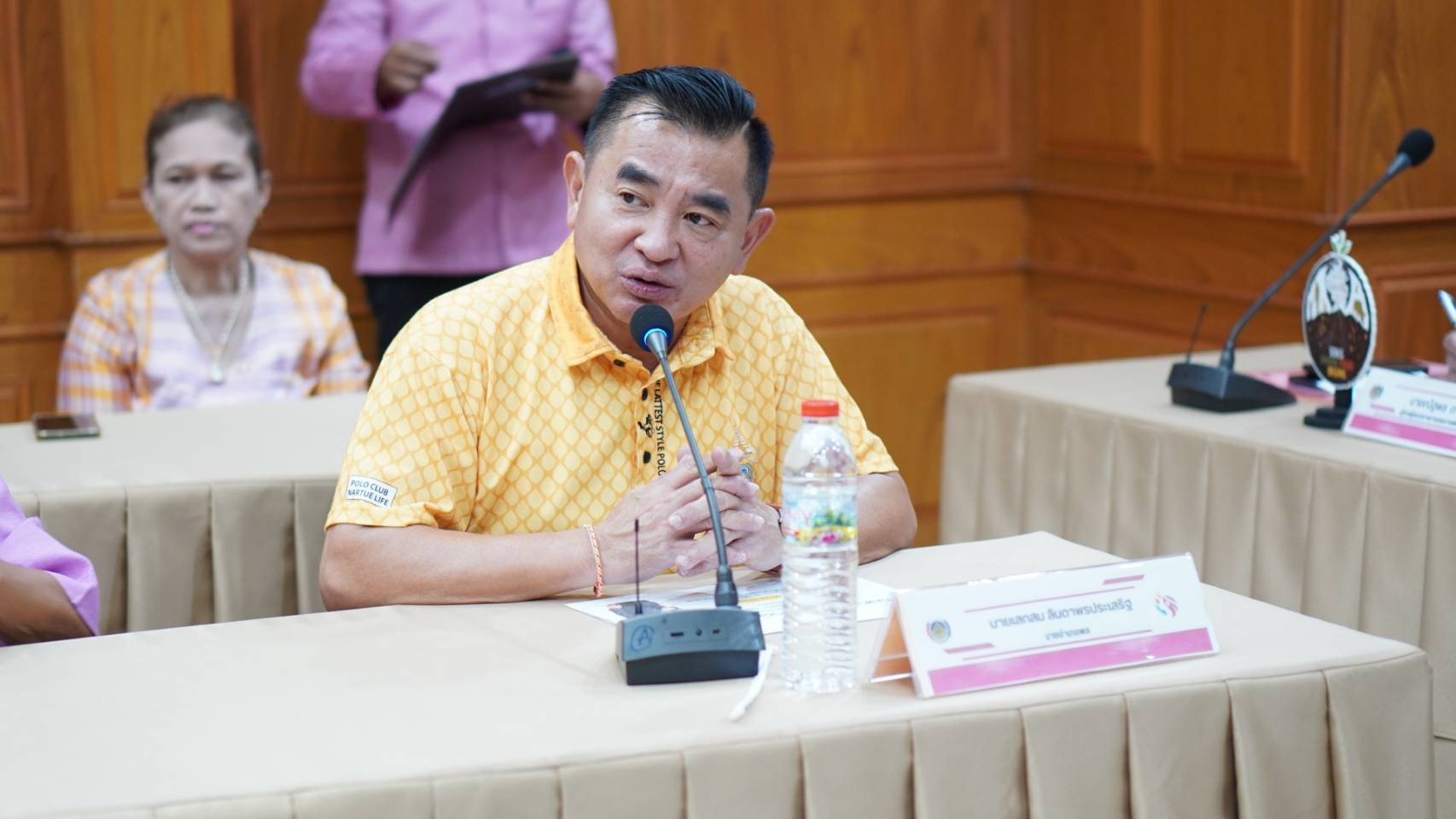 พช.ขอนแก่น : ผู้ตรวจราชการกรม (นายพิสดาร ประดา) ปฏิบัติหน้าที่ผู้อำนวยการศูนย์ศึกษาและพัฒนาชุมชนอุดรธานี ลงพื้นที่จังหวัดขอนแก่น เพื่อเฟ้นหาคนกองทุนพัฒนาบทบาทสตรีดีเด่น ระดับศูนย์ศึกษาและพัฒนาชุมชน