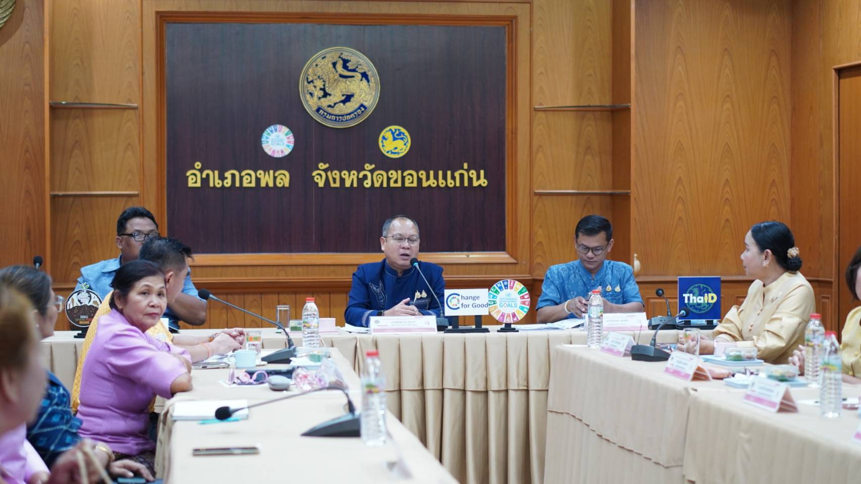 พช.ขอนแก่น : ผู้ตรวจราชการกรม (นายพิสดาร ประดา) ปฏิบัติหน้าที่ผู้อำนวยการศูนย์ศึกษาและพัฒนาชุมชนอุดรธานี ลงพื้นที่จังหวัดขอนแก่น เพื่อเฟ้นหาคนกองทุนพัฒนาบทบาทสตรีดีเด่น ระดับศูนย์ศึกษาและพัฒนาชุมชน