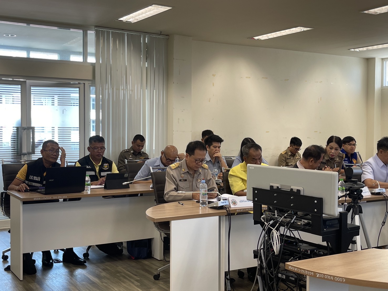 พช.ขอนแก่น : ร่วมประชุมศูนย์ปฏิบัติการติดตามเร่งรัดการบำบัดรักษา ฟื้นฟูสภาพทางสังคม ป้องกันและปราบปรามยาเสพติด (ศปก.ครส.) ครั้งที่ 10/2568