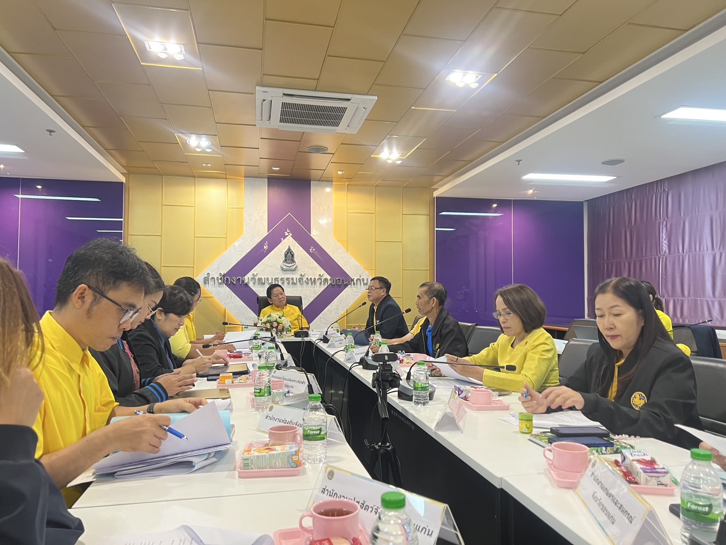 พช.ขอนแก่น : พาณิชย์ขอนแก่นจัดประชุมคณะกรรมการอำนวยการ GI “มะม่วงน้ำดอกไม้สีทองบ้านแฮด”