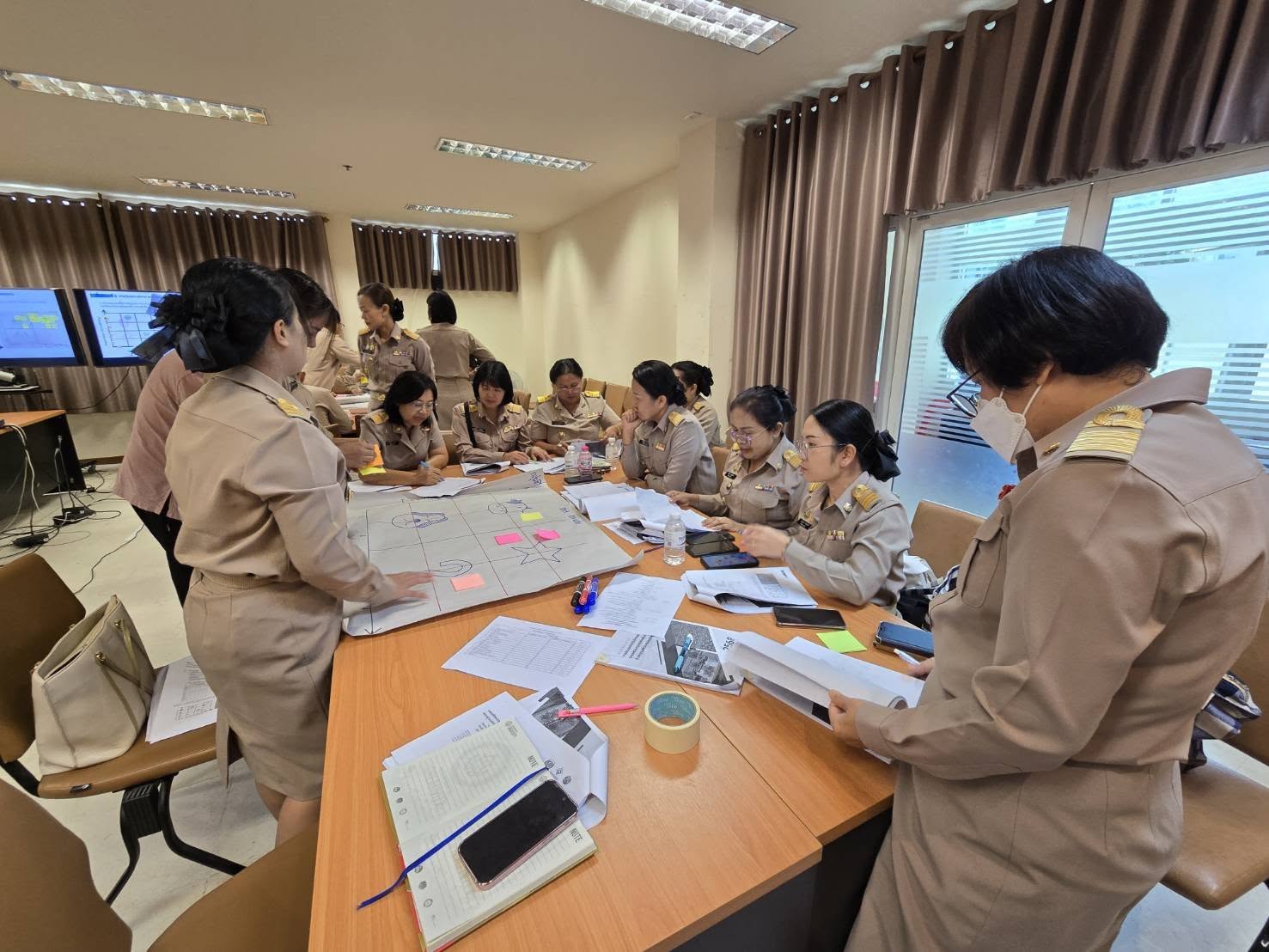 พช.ขอนแก่น : ประชุมเชิงปฏิบัติการจัดทำแผนพัฒนาชุมชนเชิงพื้นที่แบบบูรณาการ สำนักงานพัฒนาชุมชน จังหวัดขอนแก่น ประจำปีงบประมาณ พ.ศ. 2568