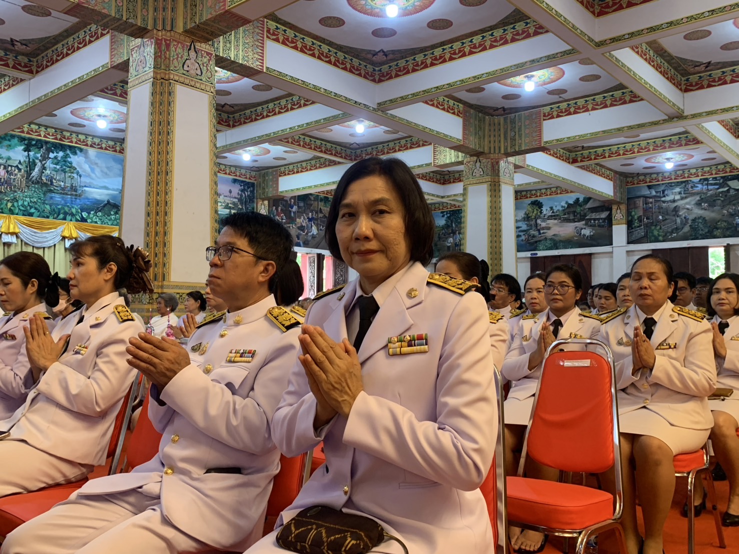 พช.ขอนแก่น : ร่วมพิธีเจริญพระพุทธมนต์ เจริญจิตตภาวนา ธรรมนาวา “วัง” วันที่ 3 กรกฎาคม 2568 ณ วัดหนองแวง พระอารามหลวง อำเภอเมืองขอนแก่น จังหวัดขอนแก่น