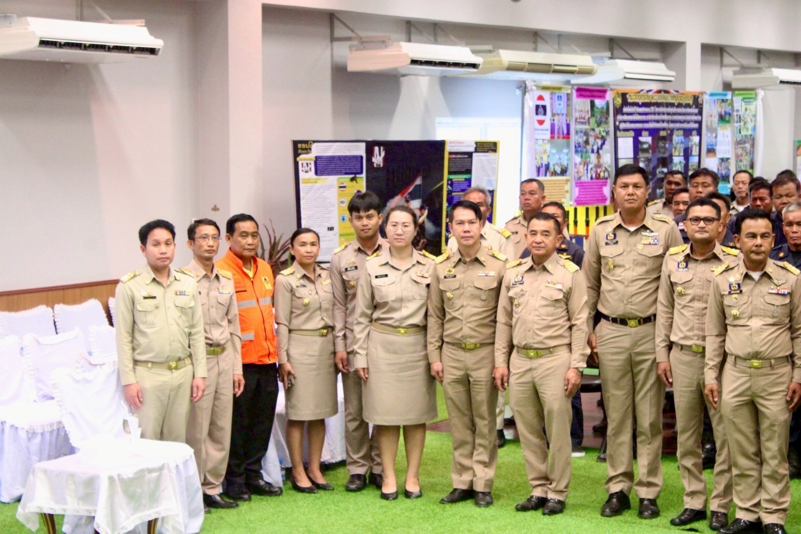 พช.ขอนแก่น : ร่วมพิธีวันชุดรักษาความปลอดภัยหมู่บ้าน (ชรบ.) ประจำปี พ.ศ.2568