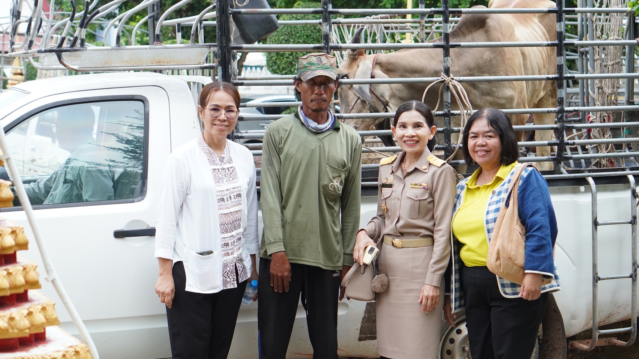 พช.ขอนแก่น : พิธีทำบุญฉลองอายุวัฒนมงคล 75 ปี 54 พรรษา พระเทพวิสุทธิคุณ (ถนอม ชินวํโส น.ธ.เอก, ป.ธ.6) เจ้าอาวาสวัดหนองแวง พระอารามหลวง และเจ้าคณะจังหวัดขอนแก่น