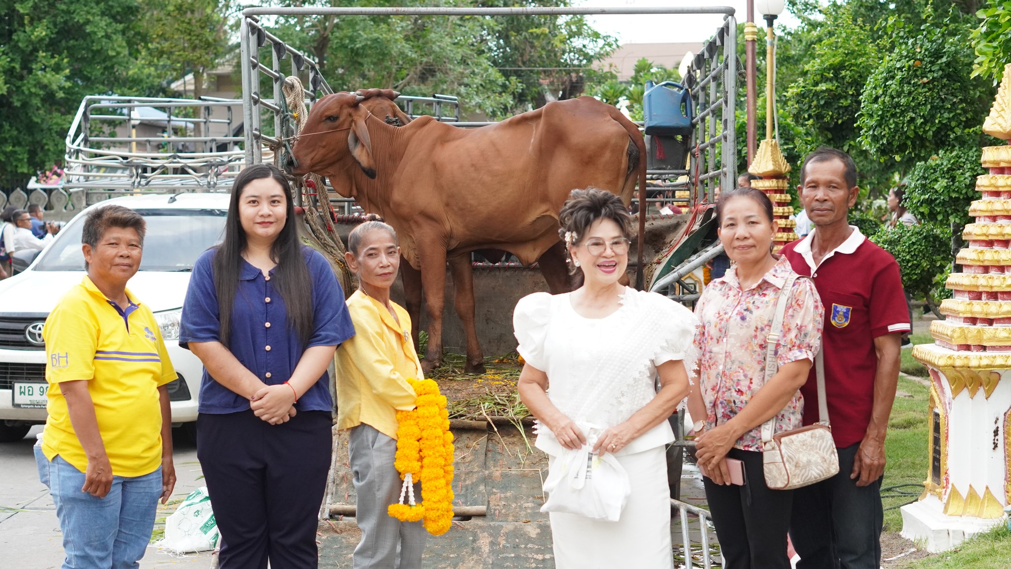 พช.ขอนแก่น : พิธีทำบุญฉลองอายุวัฒนมงคล 75 ปี 54 พรรษา พระเทพวิสุทธิคุณ (ถนอม ชินวํโส น.ธ.เอก, ป.ธ.6) เจ้าอาวาสวัดหนองแวง พระอารามหลวง และเจ้าคณะจังหวัดขอนแก่น