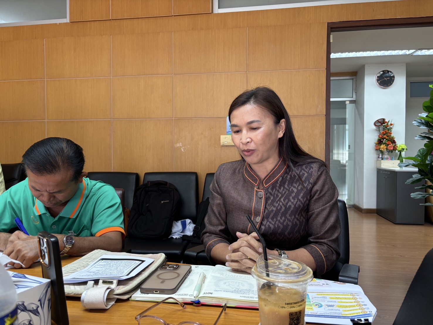พช.ขอนแก่น : ประชุมคณะทำงานโครงการสร้างถิ่นสู่ดินแดนแห่งสุขสำเร็จ