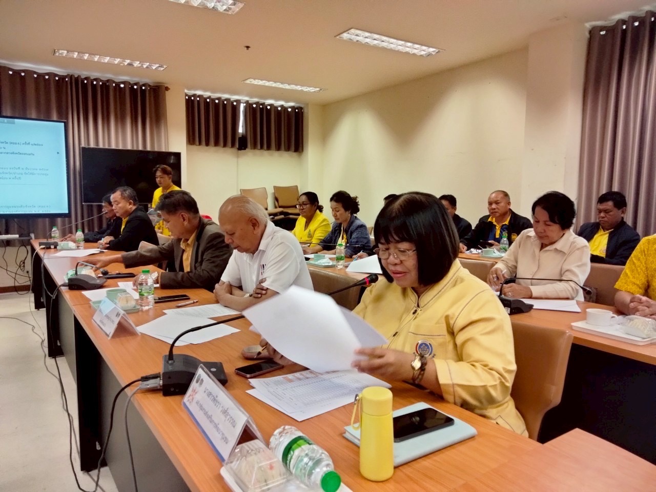 พช.ขอนแก่น : ประชุมคณะกรรมการบริหารศูนย์ประสานงานองค์การชุมชนระดับจังหวัด (ศอช.จ.) ครั้งที่ 1/2568