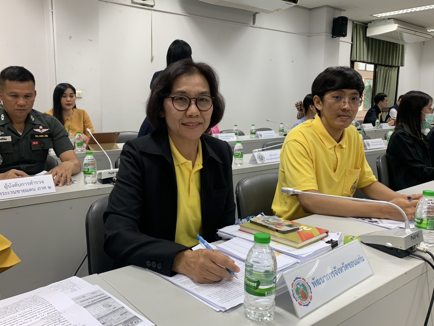พช.ขอนแก่น : เข้าร่วมประชุมศูนย์อำนวยการป้องกันและปราบปรามยาเสพติดจังหวัดขอนแก่น