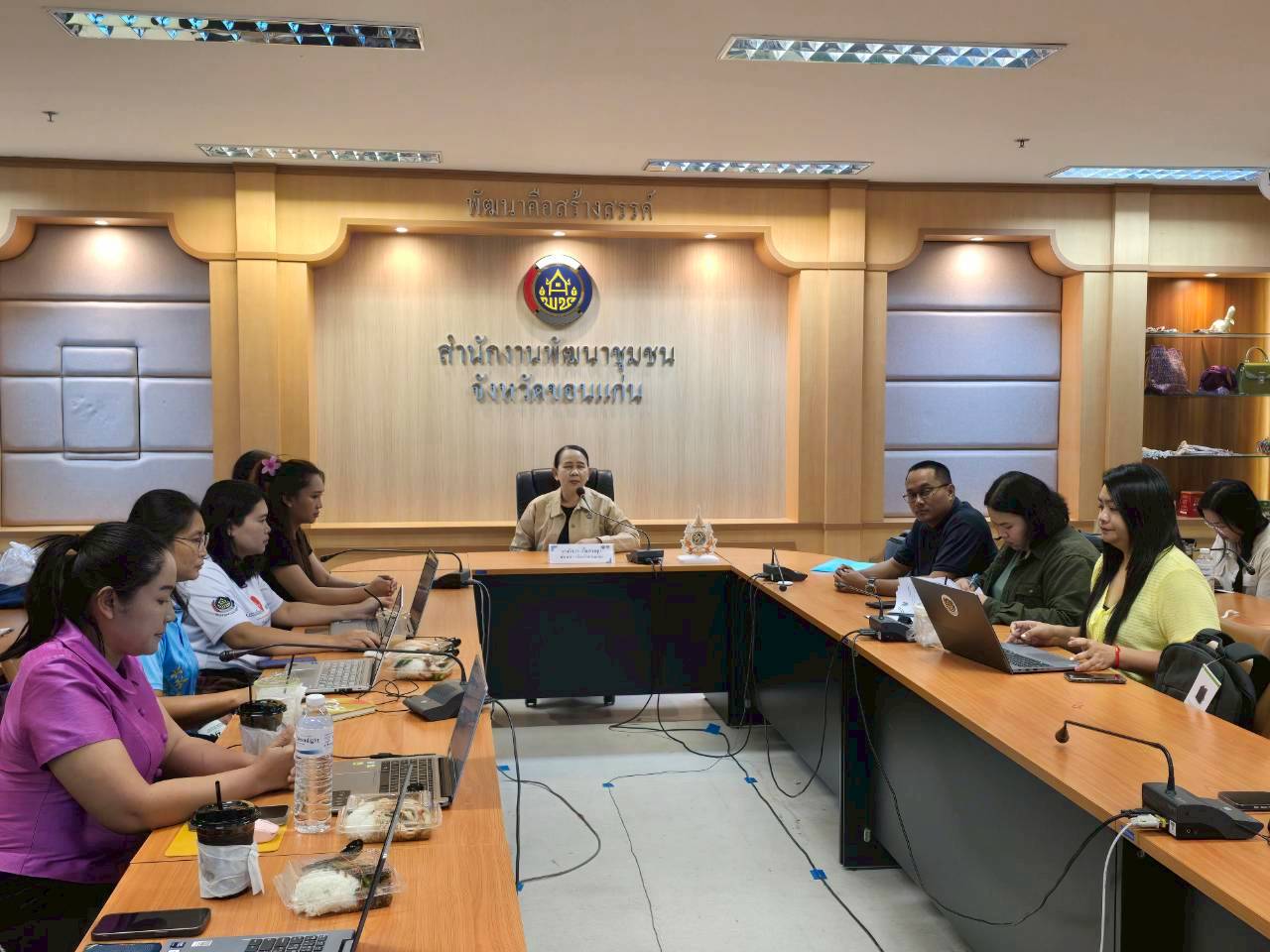 พช.ขอนแก่น : จัดประชุมเชิงปฏิบัติการขยายผลนวัตกรรม (7C : Innovation for Smarter CDD Khonkaen)