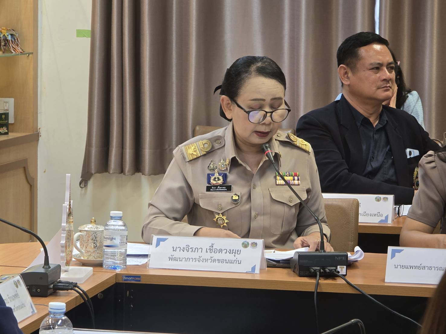 พช.ขอนแก่น : จัดประชุมคณะกรรมการประสาน และขับเคลื่อนนโยบายสานพลังประชารัฐประจำจังหวัด (คสป.) จังหวัดขอนแก่น ครั้งที่ 4/2568
