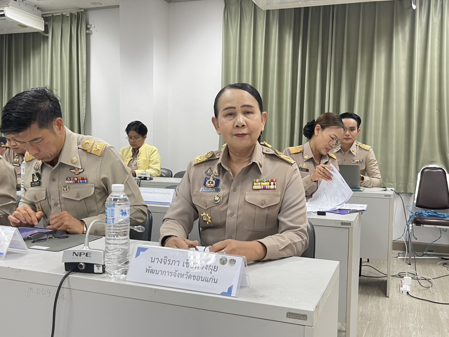 จังหวัดขอนแก่น : ประชุมคณะกรรมการและคณะทำงานขับเคลื่อนการจัดงาน World Ikat Textiles Symposium 2025