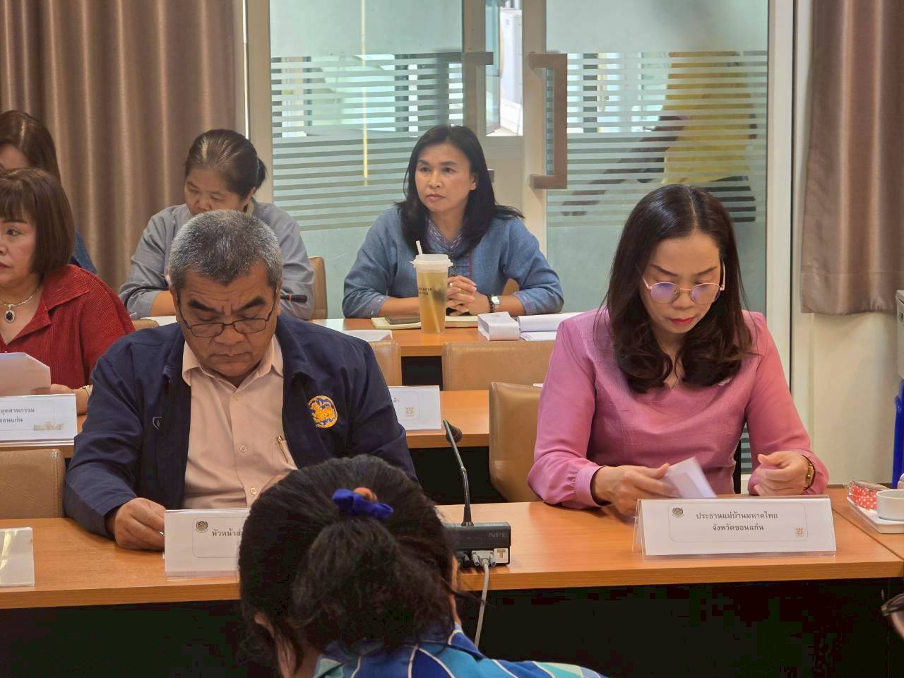 พช.ขอนแก่น : ประชุมคณะทำงานจัดกิจกรรมการเดินแบบผ้าไทยเพื่อการกุศล “ราตรีผ้าไทย สานใจสู่โรงพยาบาลขอนแก่น”ครั้งที่ 1/2568