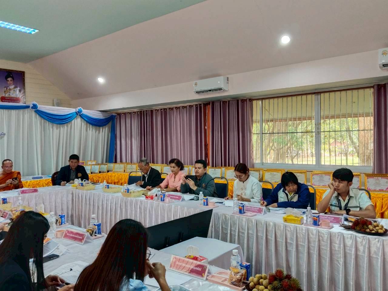 พช.ขอนแก่น : ร่วมประชุมหารือการขับเคลื่อน “โครงการเสริมสร้างพลังวัดพัฒนาคุณภาพชีวิตกลุ่มเปาะบาง”