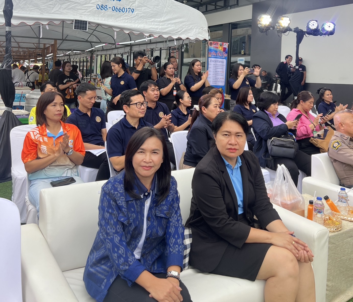 พช.ขอนแก่น : ร่วมงาน “แก่น กิน กุ้ง” (Khon Kaen Shrimp-Tastic) กิจกรรมรณรงค์การบริโภคกุ้ง ภายในประเทศ ภายใต้ โครงการพัฒนาและส่งเสริม ศักยภาพการแข่งขันสินค้าประมง ปี 2568