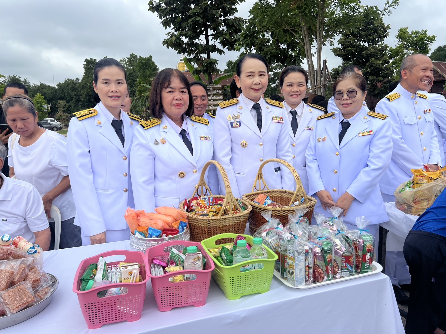 จังหวัดขอนแก่น : จัดพิธีเจริญพระพุทธมนต์และทำบุญตักบาตรถวายพระราชกุศล เนื่องในโอกาสวันเฉลิมพระชนมพรรษาสมเด็จพระนางเจ้าสิริกิติ์ พระบรมราชินีนาถ พระบรมราชชนนีพันปีหลวง 12 สิงหาคม 2568