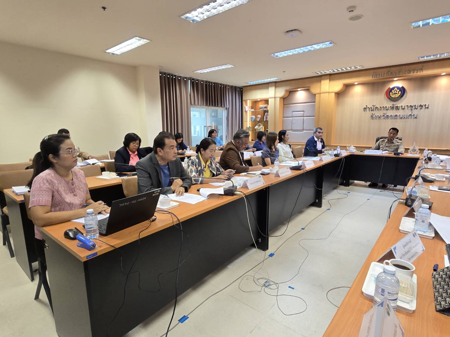 พช.ขอนแก่น : จัดประชุมคณะกรรมการประสาน และขับเคลื่อนนโยบายสานพลังประชารัฐประจำจังหวัด (คสป.) จังหวัดขอนแก่น ครั้งที่ 4/2568