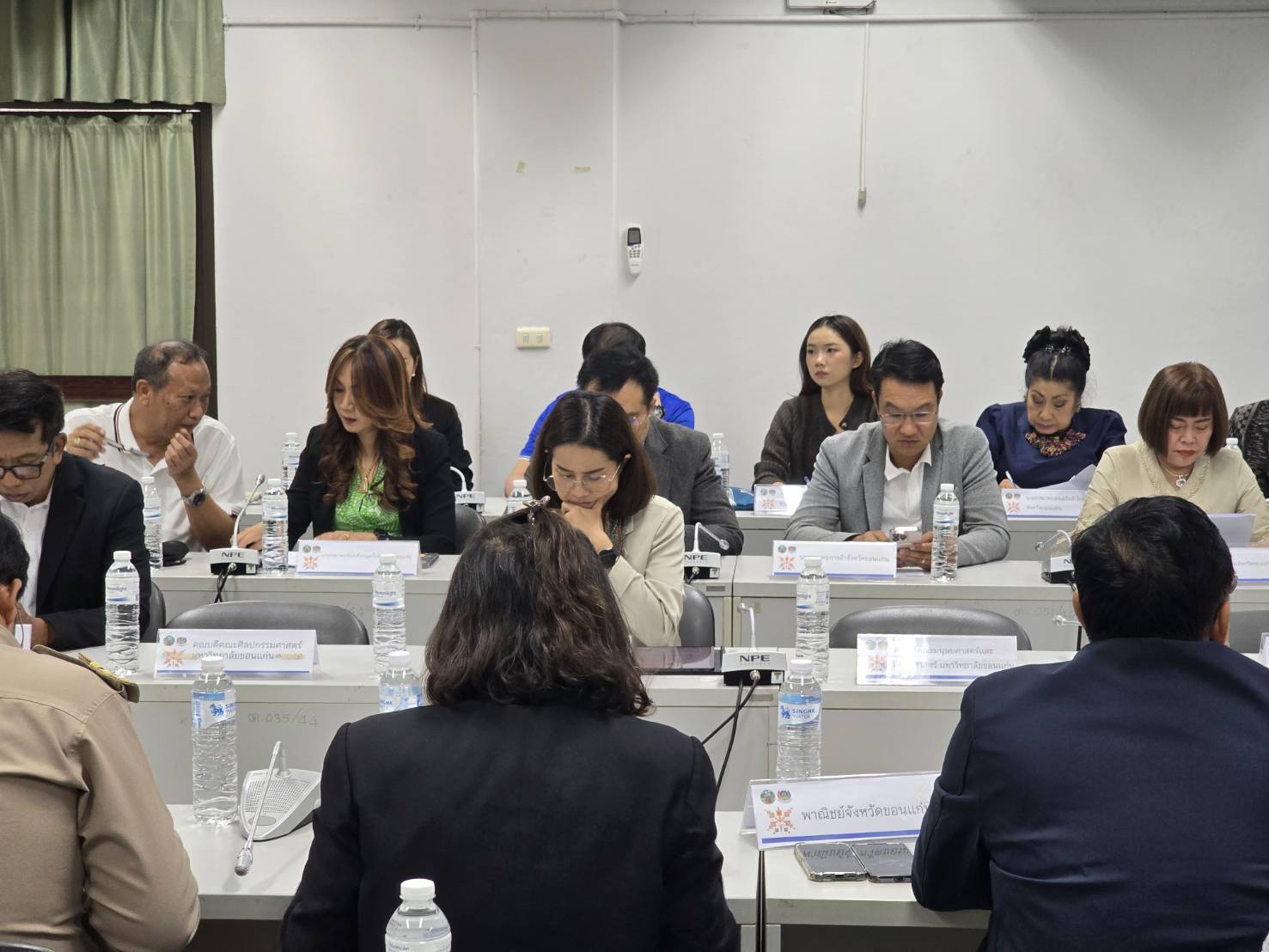 จังหวัดขอนแก่น : ประชุมคณะกรรมการและคณะทำงานขับเคลื่อนการจัดงาน World Ikat Textiles Symposium 2025