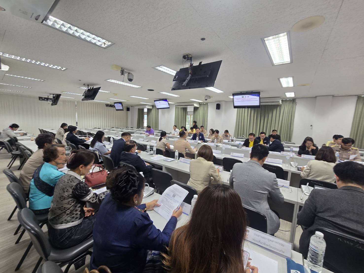 จังหวัดขอนแก่น : ประชุมคณะกรรมการและคณะทำงานขับเคลื่อนการจัดงาน World Ikat Textiles Symposium 2025