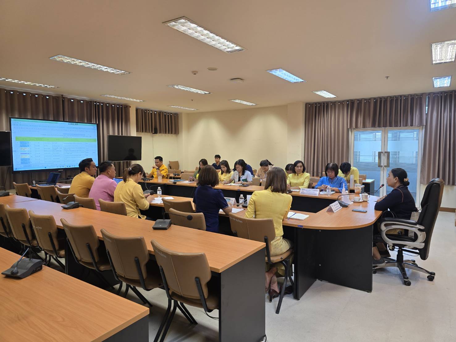 พช.ขอนแก่น : ประชุมประสานแผน สำนักงานพัฒนาชุมชนจังหวัดขอนแก่น ครั้งที่ 8/2568