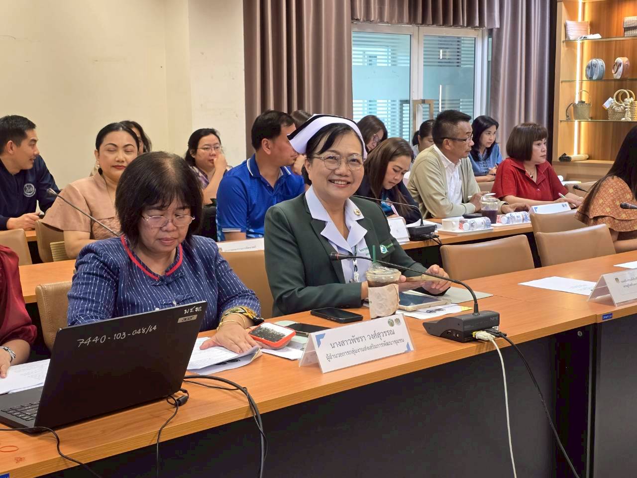 พช.ขอนแก่น : ประชุมคณะทำงานจัดกิจกรรมการเดินแบบผ้าไทยเพื่อการกุศล “ราตรีผ้าไทย สานใจสู่โรงพยาบาลขอนแก่น”ครั้งที่ 1/2568
