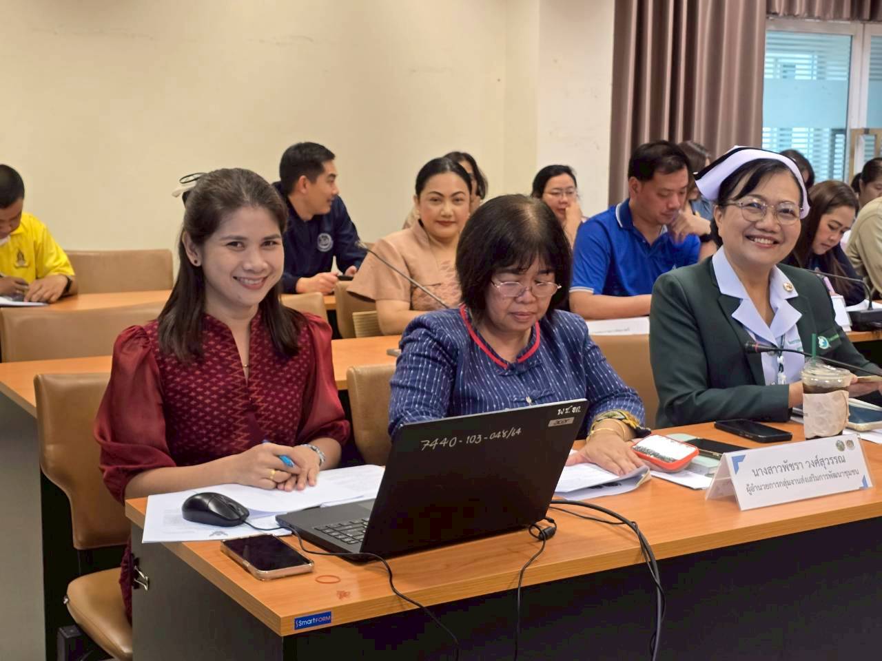 พช.ขอนแก่น : ประชุมคณะทำงานจัดกิจกรรมการเดินแบบผ้าไทยเพื่อการกุศล “ราตรีผ้าไทย สานใจสู่โรงพยาบาลขอนแก่น”ครั้งที่ 1/2568