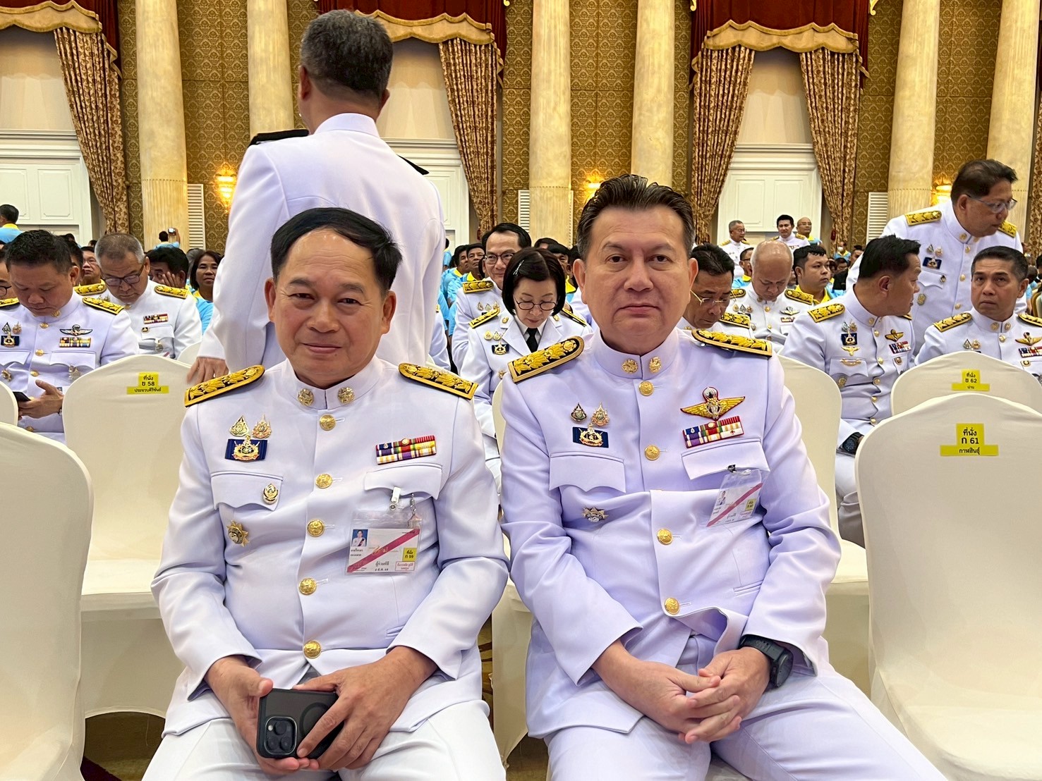 จังหวัดขอนแก่น : ผู้ว่าฯ ขอนแก่น เฝ้ารับเสด็จฯ สมเด็จพระนางเจ้าฯ พระบรมราชินี และเข้าเฝ้าฯ รับพระราชทานเงินพระราชทานขวัญถุงกองทุนแม่ของแผ่นดิน ในงานมหกรรมกองทุนแม่ของแผ่นดิน ประจำปี 2568