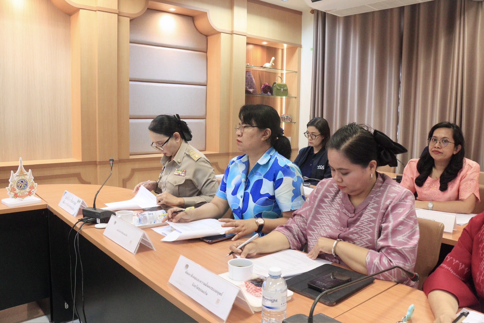 พช.ขอนแก่น : ประชุมคณะทำงานจัดกิจกรรมการเดินแบบผ้าไทยเพื่อการกุศล “ราตรีผ้าไทย สานใจสู่โรงพยาบาลขอนแก่น”ครั้งที่ 1/2568