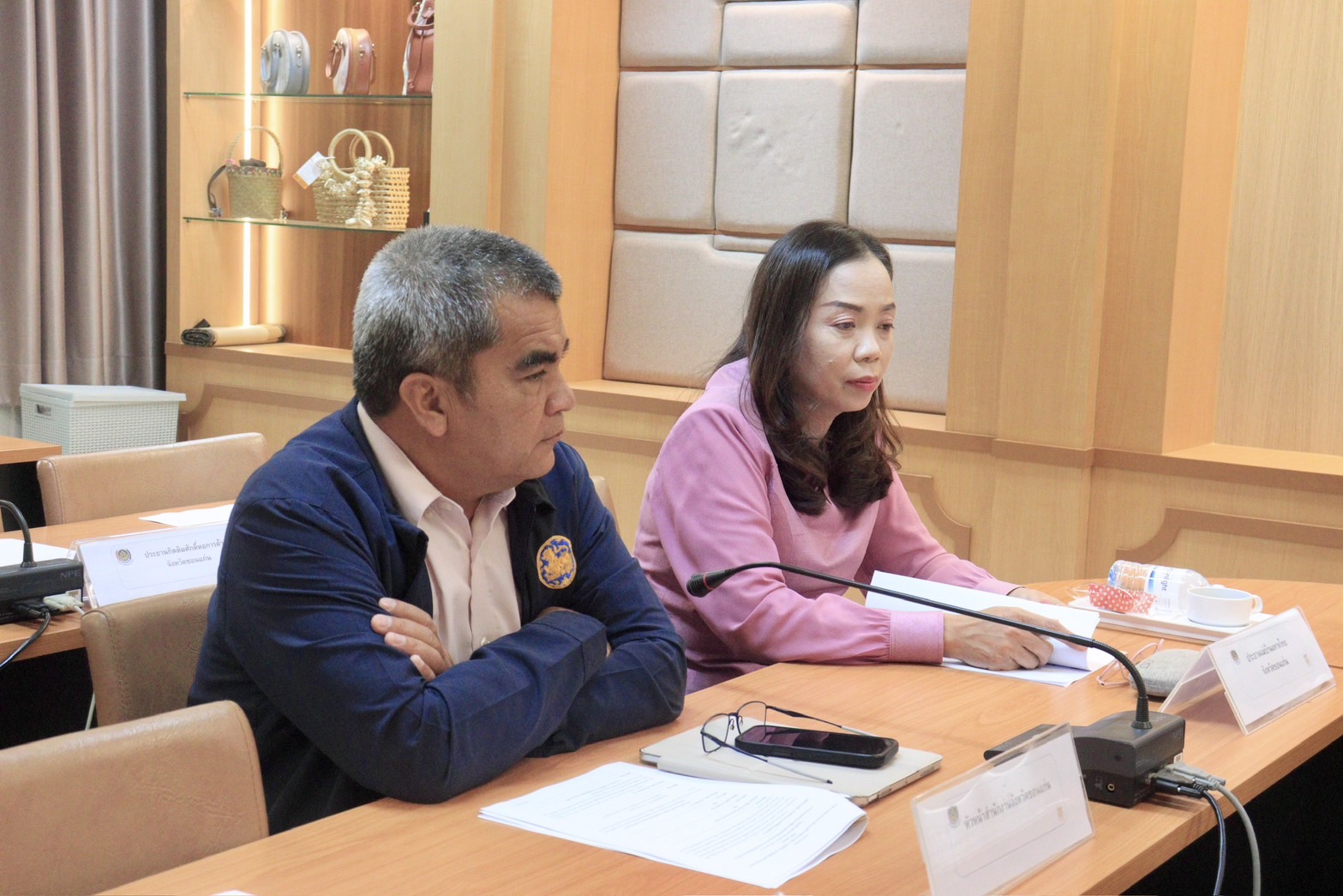 พช.ขอนแก่น : ประชุมคณะทำงานจัดกิจกรรมการเดินแบบผ้าไทยเพื่อการกุศล “ราตรีผ้าไทย สานใจสู่โรงพยาบาลขอนแก่น”ครั้งที่ 1/2568