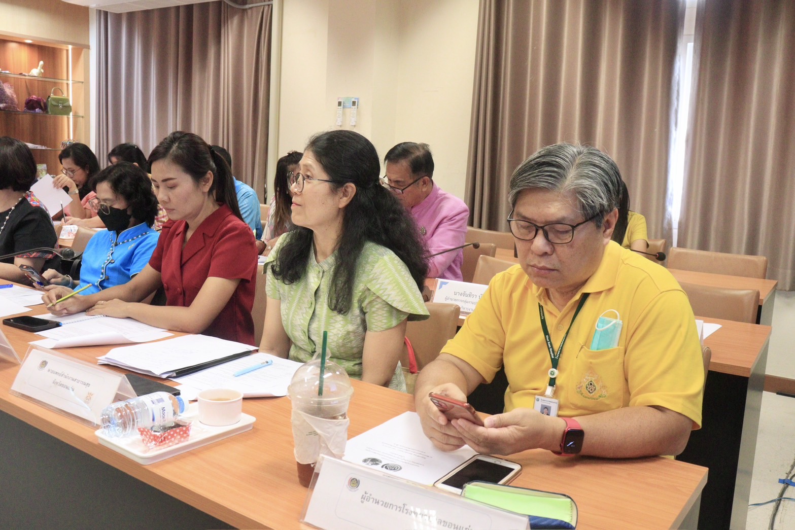 พช.ขอนแก่น : ประชุมคณะทำงานจัดกิจกรรมการเดินแบบผ้าไทยเพื่อการกุศล “ราตรีผ้าไทย สานใจสู่โรงพยาบาลขอนแก่น”ครั้งที่ 1/2568