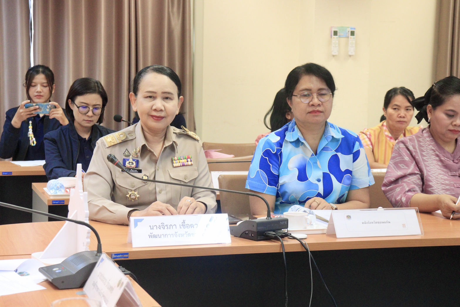 พช.ขอนแก่น : ประชุมคณะทำงานจัดกิจกรรมการเดินแบบผ้าไทยเพื่อการกุศล “ราตรีผ้าไทย สานใจสู่โรงพยาบาลขอนแก่น”ครั้งที่ 1/2568