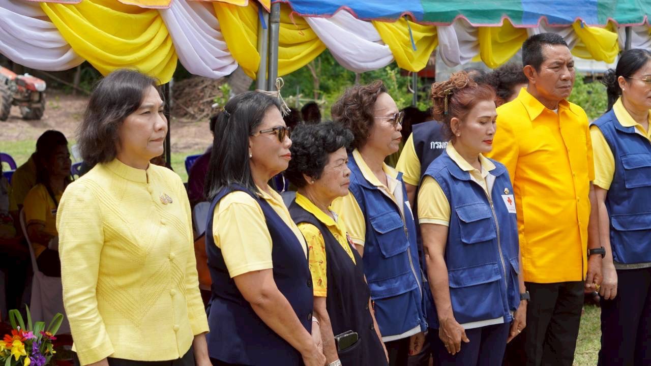 พช.ขอนแก่น : ร่วมพิธีมอบบ้าน “โครงการบ้านห่วงใยจากใจ GLO ประจำปี 2568” ครัวเรือน นางสมยศ อังเดรกุสตาฟเซน ณ ตำบลบ้านลาน อำเภอบ้านไผ่ จังหวัดขอนแก่น