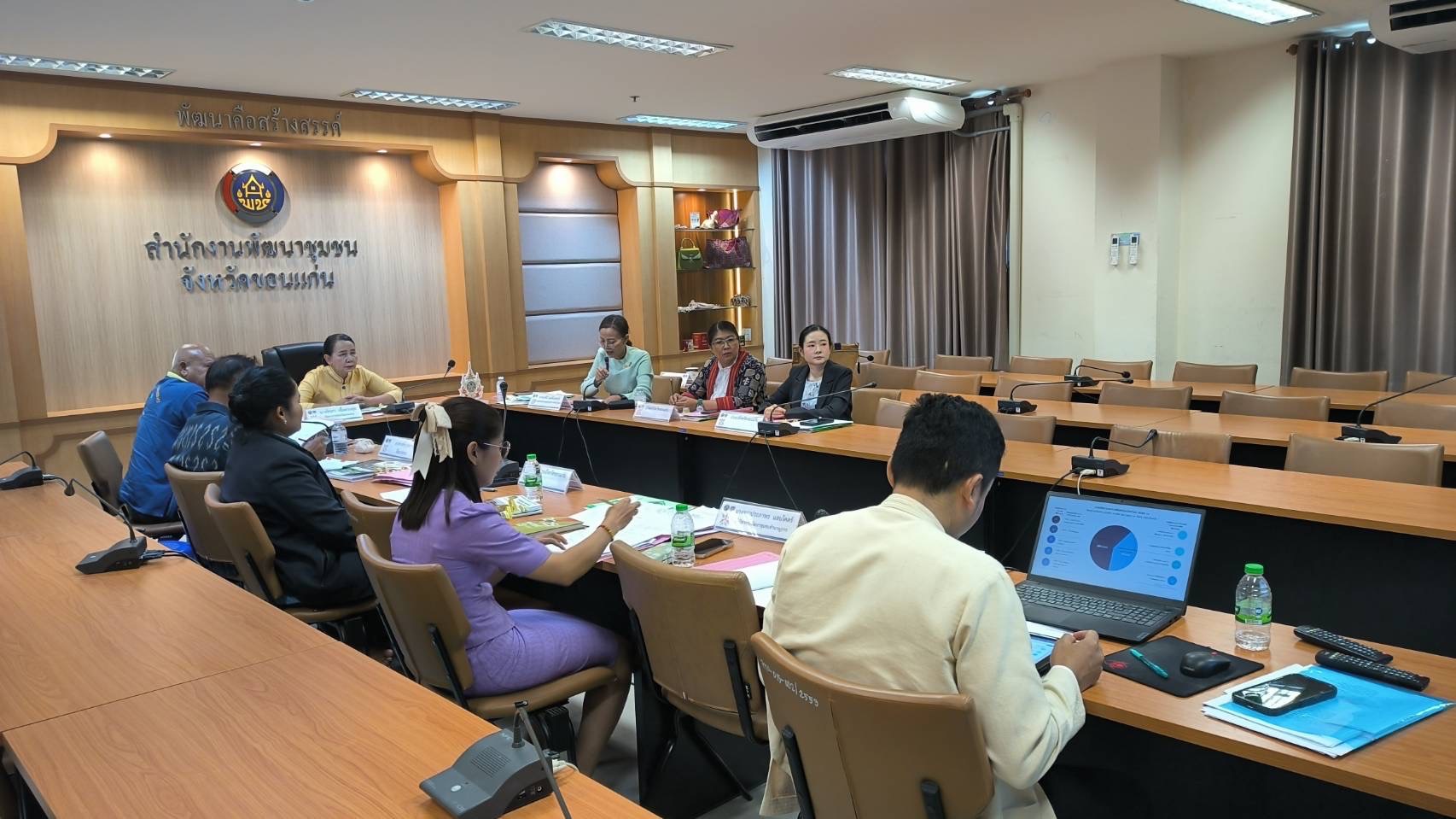 พช.ขอนแก่น ประชุมคณะกรรมการคัดสรรการยกระดับแปลง “โคก หนอง นา” ต้นแบบระดับจังหวัด ครั้งที่ 2/2568 Re-Brand IPA เสริมพลังการเรียนรู้ สู่ชุมชนเข้มแข็งอย่างยั่งยืน