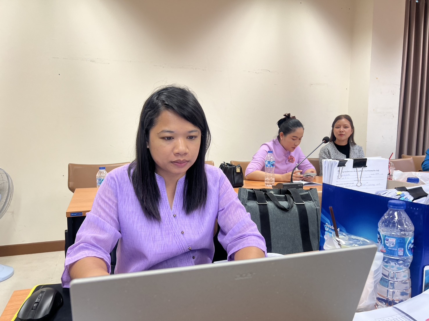 พช.ขอนแก่น : ประชุมคณะทำงานขับเคลื่อนกองทุนพัฒนาบทบาทสตรีจังหวัดขอนแก่น ครั้งที่ 7/2568