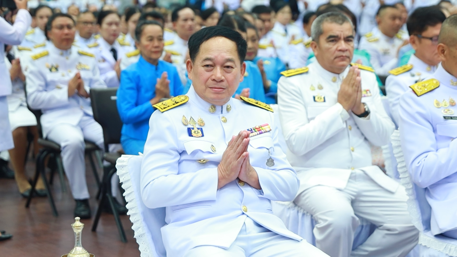 จังหวัดขอนแก่น : จัดพิธีเจริญพระพุทธมนต์และทำบุญตักบาตรถวายพระราชกุศล เนื่องในโอกาสวันเฉลิมพระชนมพรรษาสมเด็จพระนางเจ้าสิริกิติ์ พระบรมราชินีนาถ พระบรมราชชนนีพันปีหลวง 12 สิงหาคม 2568